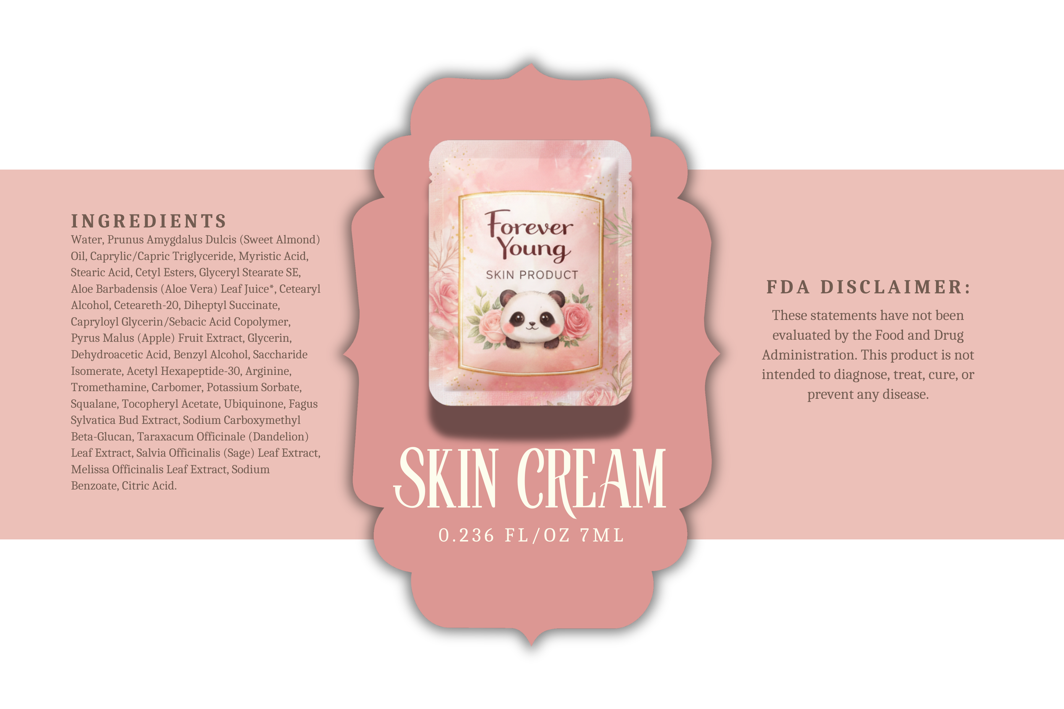 Supplement Facts Label